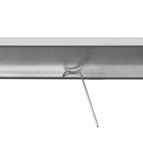 Gewächshaus Alu 5,85m³ mit Fundament Treibhaus Gartenhaus Frühbeet Pflanzenhaus Aufzucht 190x195cm - 4