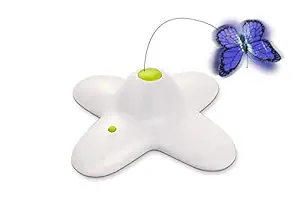 All for Paws Interactive Cat Butterfly Toy with Two Flashing Butterflies Toy