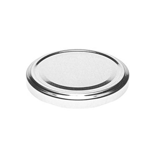 Viva Haushaltswaren – 12 x Weithals-Glasflasche 500 ml mit silberfarbenem Schraubverschluss, als Milchflasche, Saftflasche & Smoothieflasche verwendbar (inkl. Trichter Ø 12 cm) - 4