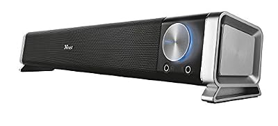 Trust Asto Barre de Son pour PC et TV - 12 Watt - Alimentation USB