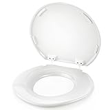 Gewicht: ca 2,5 kg Toilettensitz XXL  bis 450 kg Tragkraft  WC Sitz  Toilette  Toilettendeckel  Klodeckel