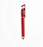 Marca: Shot Case Shot Case Lápiz Bolígrafo Soporte para Zopo Speed 8 Smartphone 3 en 1 Redonda Tablet Rojo