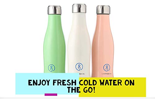 LiveWater inc Stainless steel water bottle (Believe-Pink) LiveWater inc Stainless steel water bottle (Believe-Pink)