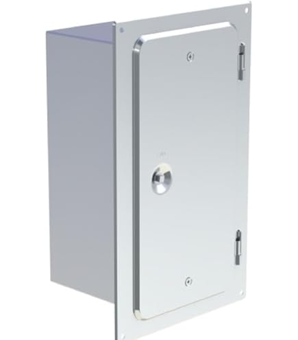 Schoorsteendeur van roestvrijstaal 210 x 140 mm Tecnovis TEC-EW-Classic