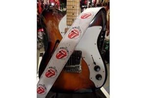 MSMV The Rolling Stones 50 Years Guitar or Bass Strap (Eco Leather)