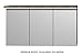 Produktbild PURIS Kera Trends Spiegelschrank / S2A431A72 / Premium / B: 120 cm