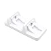 Produktbild Kasit 5V USB Port Ladegerät Dual Ladegerät Dock Station Stand Halter für Playstation 4 PS4 Wireless Controller - Weiß