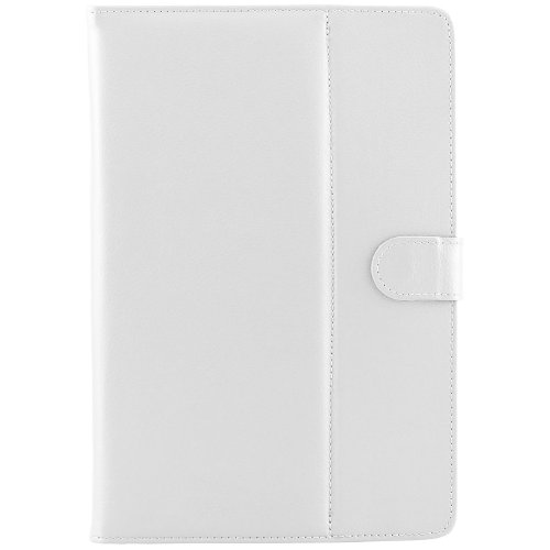 iProtect Kunstleder Tasche für MEDION LIFETAB Schutz Hülle Case mit Stylus PEN für S7852 MD98625 7,85 Zoll weiß - 4