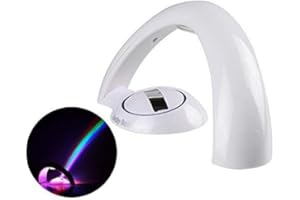 Itian LED Projecteur d'arc-en-Ciel Lampe Veilleuse pour Enfant, Décoration de Chambre, Veilleuse Enfant Arc en Ciel