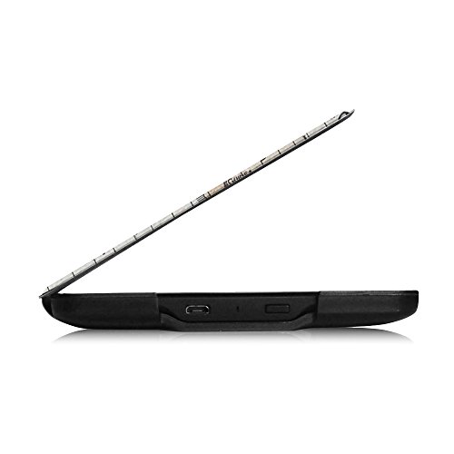 Fintie Kindle Paperwhite Hülle – Die dünnste und leichteste Smartshell Case Schutzhülle Tasche mit auto Sleep / Wake für den neuen Kindle Paperwhite 2016 (mit 300 ppi-Display, 6 Zoll, und integrierter Beleuchtung) und alle Modelle von 2012, 2013, 2014, 2015, Landkarte Design - 6