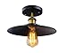 Produktbild Löslicher LED-Industrie-Deckenleuchte-1 Light Semi Flush Mount Deckenleuchte (Gold + Schwarz)