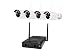 Produktbild 4er Wifi Kit Überwachungssystem Set Kameraüberwachung Videoüberwachung Überwachungskamera Sicherheitskamera HDMI 5G P2P Cloud mit Bewegungssensor