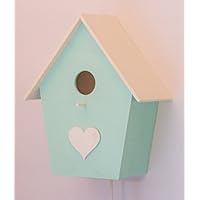 Kinderzimmerlampe, Babylampe, Geburtsgeschenk, Vogelhauslampe