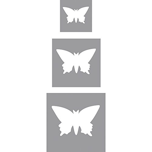 Rayher Motivstanzer Set Schmetterlinge: ø 1,6cm + ø 2,54cm + ø 3,81cm, geeignet für Papier/Karton bis zu 200g/m² - 2