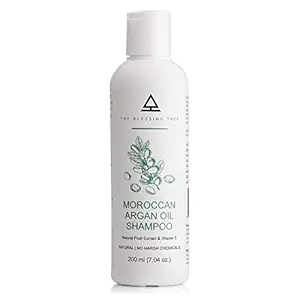 The Blessing Tree Moroccan Argan Oil Shampoo. No Paraben, No Sulphates, No harsh chemicals. 200ml