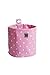 Farg Form Round Storage with Spots (Large, Pink)