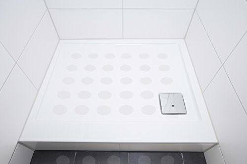 Kara Grip Anti Rutsch Sticker Dusche feine Punkte 5 mal 8 Stk also 40 Stk a 5 cm, anstatt Duschmatte, Wanneneinlage oder Badematte rutschfeste Anti Rutsch Streifen Matten - 9