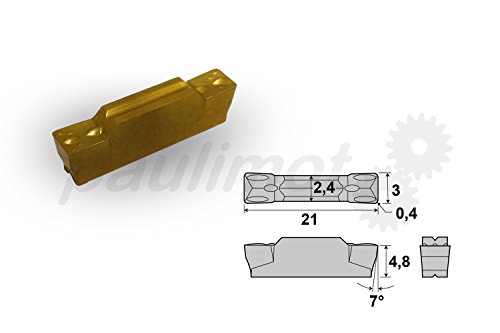 PAULIMOT Schneidplatte MGMN300 3 mm für Abstechstahl