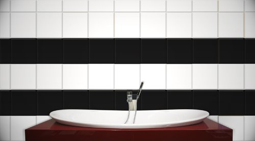 Wandkings Fliesenaufkleber für Küche und Badezimmer, 20 x 20 cm, 200 Stück – Farbe wählbar - 8