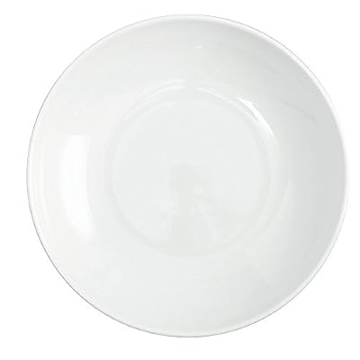 Trend Napoli 4001025 Couscous Lot de 6 Assiettes en Porcelaine Blanc