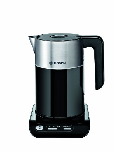 Bosch TWK8633 Styline Collection Cordless Jug Kettle, 1.5 L - Black