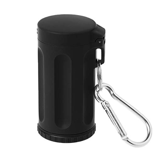 Preisvergleich Produktbild Kofun Mini-Aschenbecher, tragbarer Mini-Taschendeckel-Aschenbecher winddichter Schlüsselanhänger Outdoor-Raucherzubehör