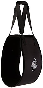 My Busy Dog Adjustable Dog Lift Support Sling | Support Harness For Front Or Back Legs During Injury Recovery, Arthritis Or Low Mobility Medium Black