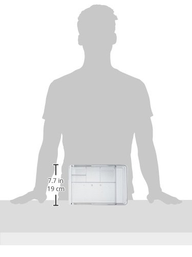 InterDesign 38280EU Clarity Ausziehbarer Schubladen-Organizer, durchsichtig - 6