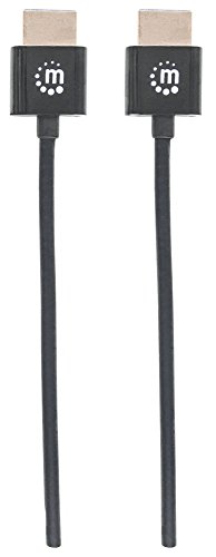 Manhattan Ultradünnes High Speed HDMI-Kabel mit Ethernet-Kanal 0,5m - 3