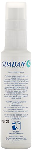 ODABAN Antitranspirant Spray, 1er Pack (1 x 30 ml) - 3