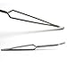 RHX Stainless Steel Angle Tipped Curve Acrylic Manicure Nail Polish Art Pincher Tweezer Gems Pearls Rhinestones Decorations Makeup Picking Clipper Nipper Tool