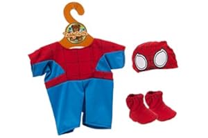 Teddy Tastic Spider Bear Dress Up Superhero Super Hero Teddy Bear Outfit Fits 16" / 40cm Teddy Bears NEW Make a Bear Outfit