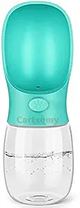Cartxomy Dog Water Bowl Bottle Sipper Portable Aqua Dog Travel Water Bottle Bowl 18-oz Dog Bottle Auto Dog Mug for Pets
