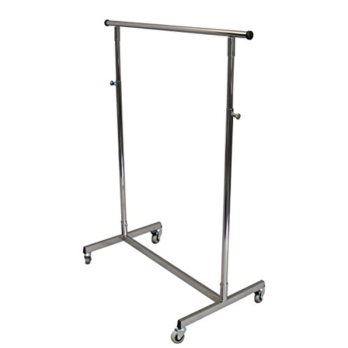 Reiserollständer höhenverstellbar 100-180cm Kleiderstange ausziehbar 98-152cm - 2