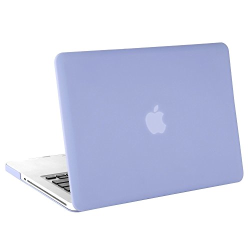 MOSISO Ultra Slim Plastik Hartschale Schutzhülle Hülle Snap Case für MacBook Pro 13 Zoll mit CD-ROM Drive (A1278), Serenity Blau - 2