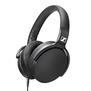 Sennheiser HD 400s Wired Over The Ear Headphone with Mic (Black)