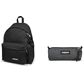 EASTPAK PADDED PAK'R Backpack, 27 L, Black (Black) &amp; BENCHMARK Single Case, 27 L, Black Denim (Grey)