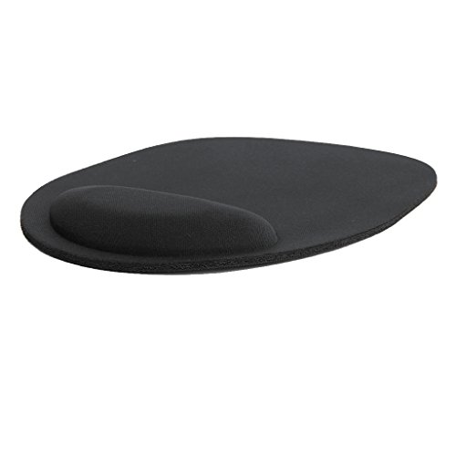 Schwarz Handgelenk Comfort Mouse Pad Maus Pad Mat Mousepad für optische Maus - 7