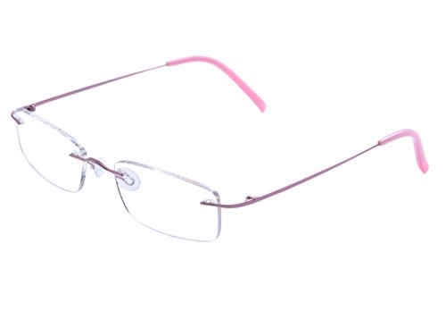 Preisvergleich Produktbild DEDING Titan randlose Brille (Rosa)