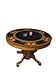 Produktbild Kunibert Pokerspieltisch - Billardtisch Poker/Esstisch/Billard Alles in Einem Tisch, Holz Breite120cm