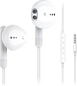 Wired Earbuds with Microphone,Free Bluetooth Smart Watch