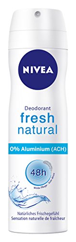 NIVEA 6er Pack Deo-Spray für Frauen, Ohne Aluminium, Deo-Schutz, 6 x 150 ml, Fresh Natural