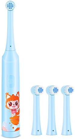 Wiltop Sonic Electric Toothbrush Kids Children Tooth Brush Waterproof 2 Min Timer Battery Powered SY017