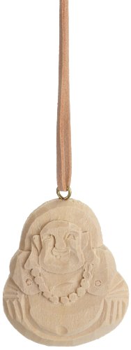 Preisvergleich Produktbild Cartrend 3409400 Holz-Lufterfrischer Happy Buddha, Vanille