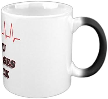 Polyo Fantastic Mug Icu Nurses Rock Magic Heat Color Changing Coffee Mug