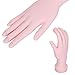 Elite99 Duable Trainer Training Movable False Model Hand Plastic Flectional Nail Art Acrylic Tip DIY Manicure Tool Oyster White