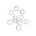 Produktbild Beadaholique 10 Sterling Jump Einzelgerät Lock Ringe, 6 mm,, silber