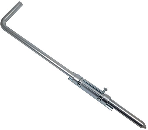 Preisvergleich Produktbild Bodenschieber Bodenschubriegel Torriegel 500mm Torfeststeller verzinkt