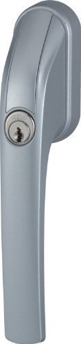Preisvergleich Produktbild Abus FG 300 abschließbarer Fenstergriff silber Schließung AL0125 gleichschließend zu weiteren ABUS Fenstersicherungen mit dieser Schließung