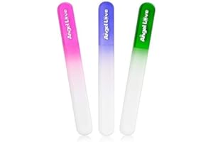Angel Love Baby Nail File, 3 Pack, Emery Board Glass, Crystal for Babies, New Moms & Baby Shower(Gift Set), Qzf Color